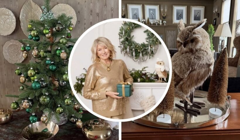 Martha Stewart Offers a Festive Peek at Her Renowned Katonah Farm During a Lavish Holiday Gathering