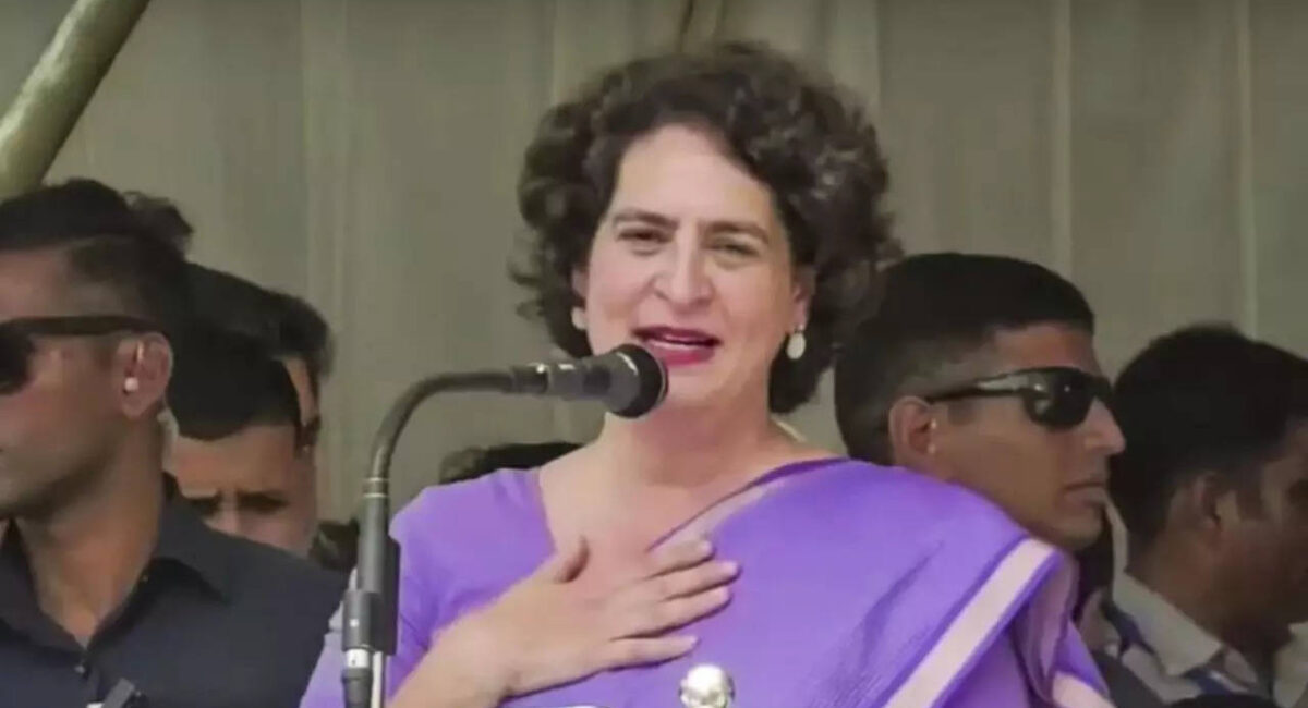 Priyanka Gandhi Accuses BJP, PM Modi of ‘Attempting to Dismantle’ Constitutional Principles